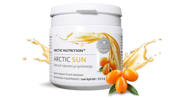D vitamiin Arctic Sun astelpajuga